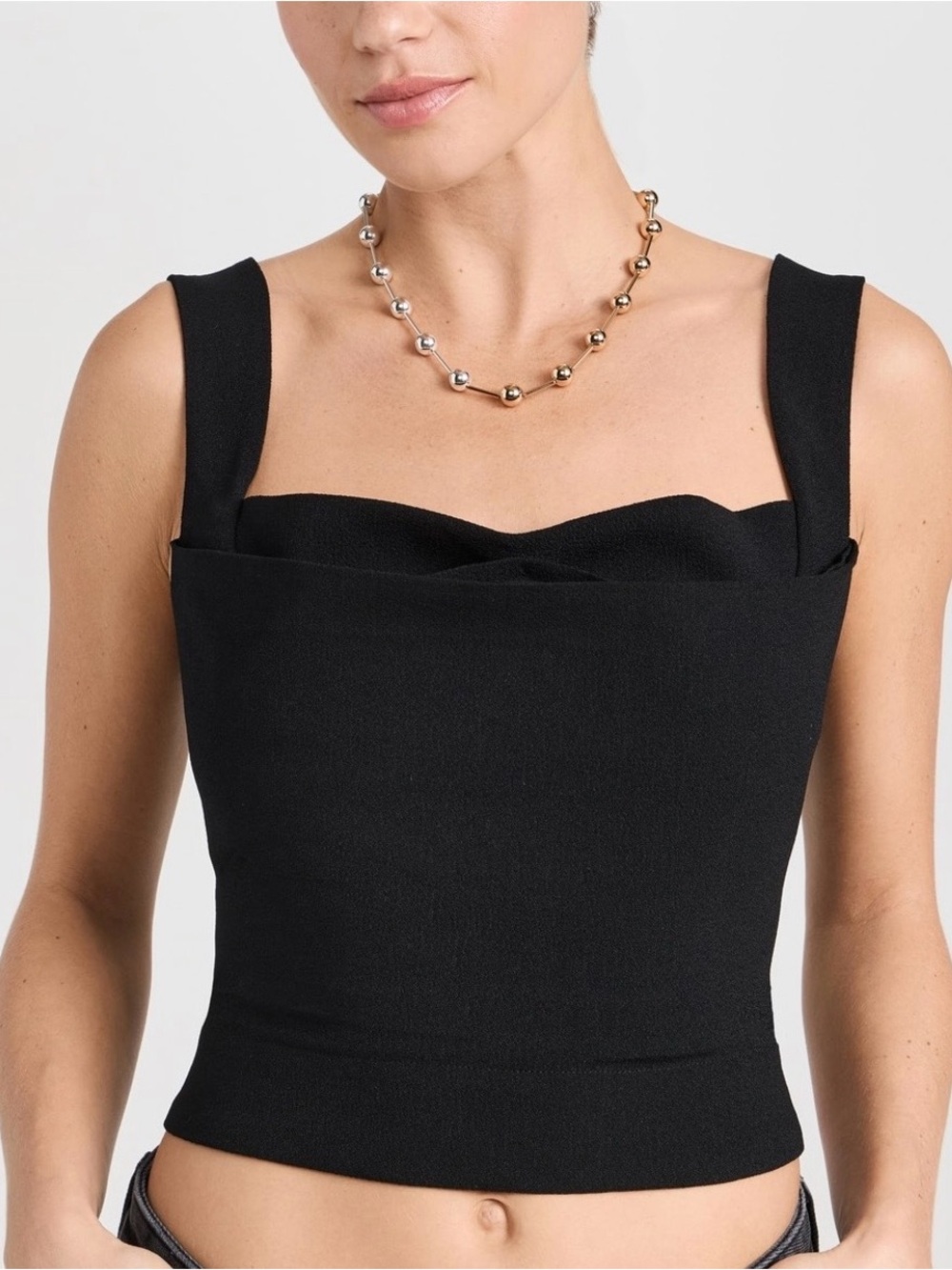 Miaou NWT Imogene Corset Black Large L